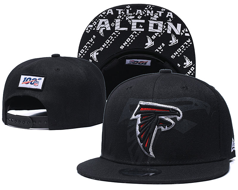 2020 NFL Atlanta Falcons hat black->nfl hats->Sports Caps